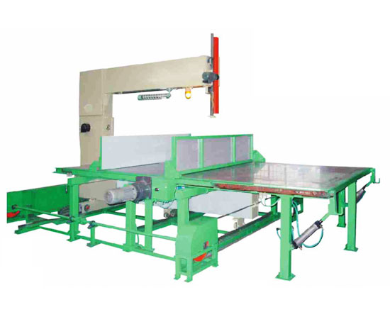 Automatic Vertical Foam Cutting Machine